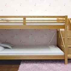New Desgin Made in Vietnam Fancy Wooden Furniture Bunk Beds with the highest quality and cheapest price