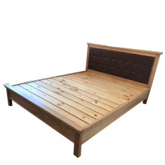 Wooden Furniture Fancy Low End Beds 4'6'' with good quality and cheapest price